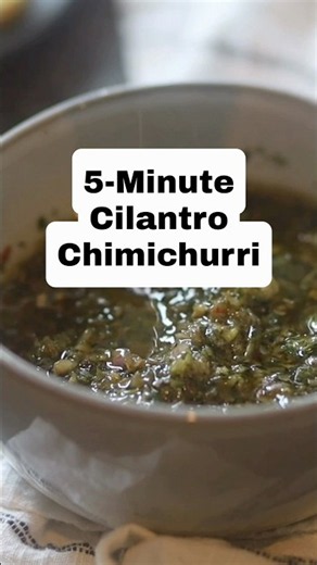 The only sauce you need to make veggies taste good #cilantro #healthyrecipes