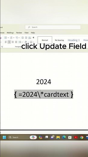 how to convert number to words in ms word?cardtext in ms word#technologygyan #itservice