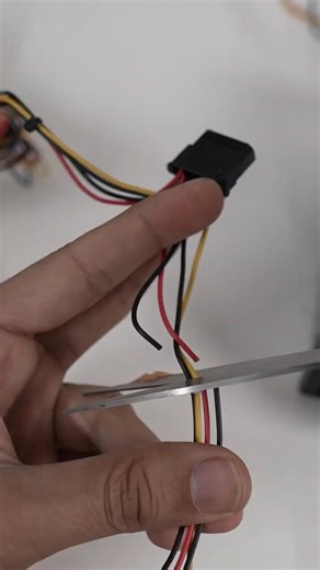 How to use any car stereo system at home using a pc power supply PSU #Shorts