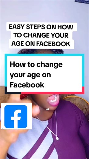 How to Change Your Age on Facebook