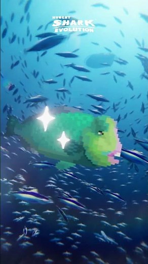 Tiny pixels and the biggest appetites 🌊🐟🦈Stay tuned for more 8-bit news…#hungrysharkevolution