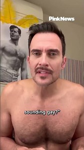 Cheyenne Jackson on embracing his 'gay voice'