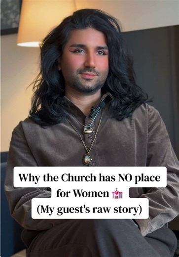 Why the Church has no place for Women (My guest's raw story) POV: You found God in humanity instead of a building. 🌍✨ In this deep podcast episode my guest reveals why she finally left the Catholic Church to find a higher vibration. We talk about the trauma of religious fear and the moment she realized she didn't need a middleman to connect with the Divine. For her spirituality is now about oneness and feeling a soul-level connection with every human being and everything on this planet. She is 