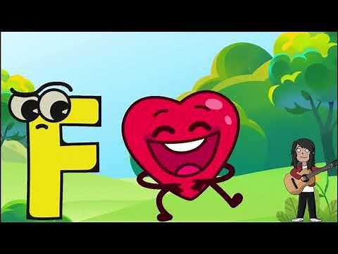 Chanson de la lettre F | Comptine éducative pour apprendre l'alphabet