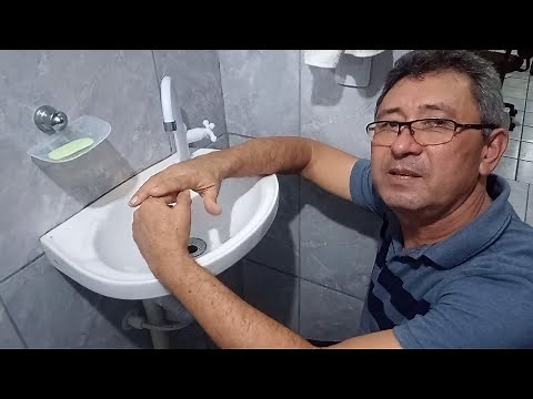 How to install a faucet in a washbasin