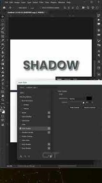 Photoshop Shadow Trick ✨🖥️ Part #01