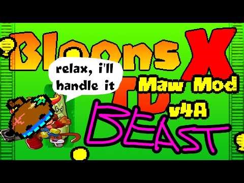 bloons tdx maw mod BEAST EDITION trailer