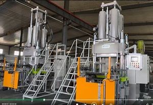 [Hot Item] 300t Clamping Force Vertical Rubber Vulcanizing Injection Molding Machine with CE&ISO