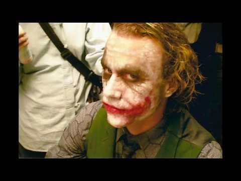 The joker without makeup scene