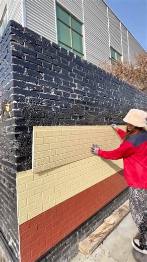 Waterproof wall cladding for #exterior #work #alshaheentech #shorts
