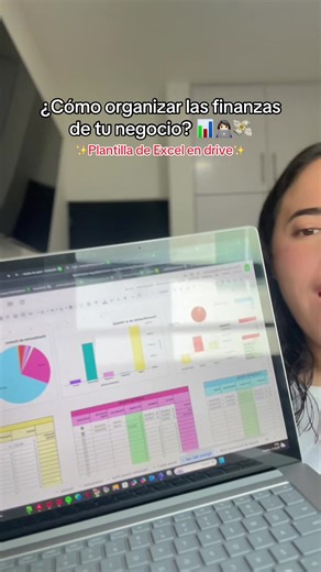 ¿Cómo organizar las finanzas de tu negocio? 💸📊👩🏻‍💻 Link de la plantilla en mi perfil 🔗✨ #plantillafinanzas #finanzasdenegocio #finanzasparaemprendedores #emprendedoras #excel