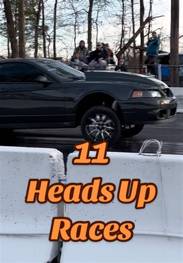 See eleven of the no no prep heads up grudge races from January 2026 in Alabama. Mustangs Camaros BMW’s trucks And more! #dragracing #racing #fyp #cars #grudgeracing