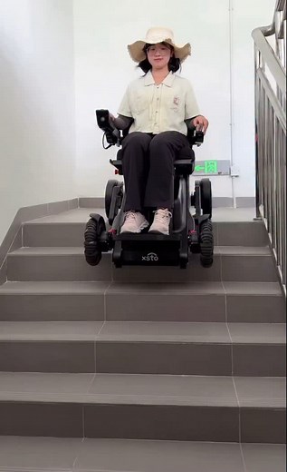 INCLUSIVE MOTION | Go beyond limits. This stair-climbing wheelchair gives users the freedom to move with confidence, even where elevators can’t reach. Powered... | Instagram