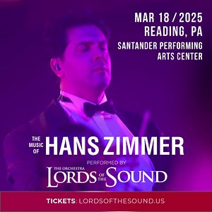 🎥 The legendary scores of Hans Zimmer come to life in the performance of the Symphony Lords of the Sound. 📍 March 18 Reading, Santander PAC Hans Zimmer's iconic scores come alive: 🎶 Dune 🎶 Pirates of the Caribbean 🎶 Spider-Man 2 • ...and many more! Get ready for an emotional performance, stunning visuals & unforgettable tunes! ✨ Tickets - lordsofthesound.us | Lords of the Sound