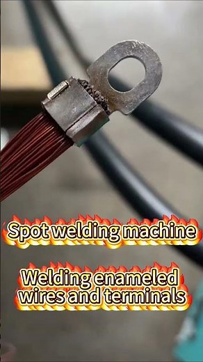 Spot Welding Machine for Enameled Wires and Terminals