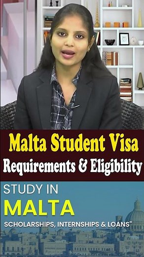 Study in Malta: Malta Student visa Requirements & Eligibility | #malta #mastersinuk