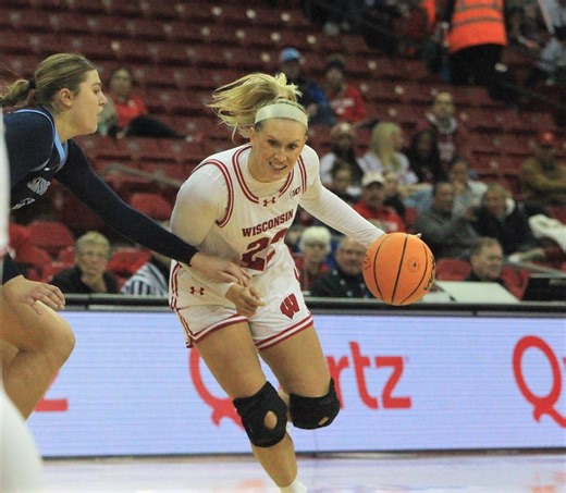 Wisconsin women’s basketball caters to young crowd by reaching 67 points