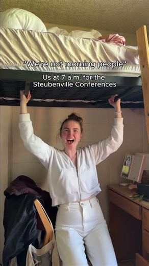 We'll get up early for a Steubenville Conference | #steubiecon #steubenvilleconference