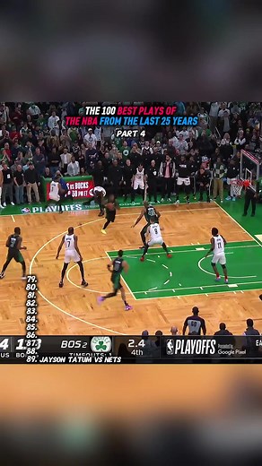 The 100 best plays of the nba from the last 25 years pt.4 #nba #nbahighlights #nbamoments