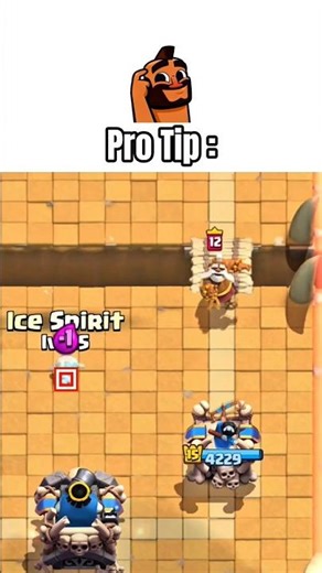 Pro tip to De-activate king tower easily✅ remix|#clashroyale