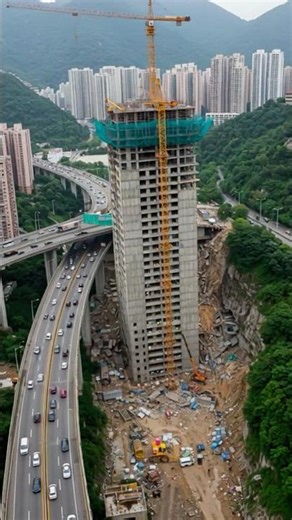 Unbelievable! Giant Skyscraper and Elevated Highway Crumble in Seconds!