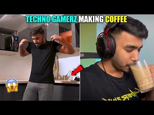 TECHNO GAMERZ MAKING COFFEE ☕️ || TECHNO GAMERZ GTA 5 || TECHNO GAMERZ || UJJWAL GAMER