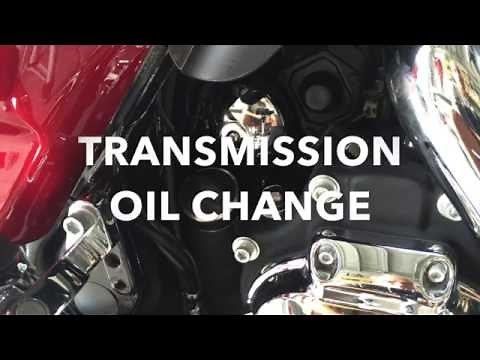 How To Harley Davidson Transmission Oil Change on Street Glide