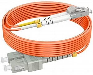 Amazon.com: RamboCables 5m(16ft) SC LC OM2 Fiber Patch Cables MMF Multimode, Options 5m~150mft, SC to LC Fiber Optic Patch Cords Duplex, 50/125μm 1G/10G LSZH : Electronics