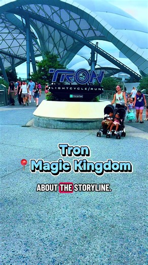 Enter the Grid. ⛓️✨ Most people think it’s just a race, but here’s the real lore behind TRON Lightcycle / Run: You aren’t just a park guest; you are a User digitized into the Grid. Following the events of TRON: Legacy, Kevin Flynn’s son, Sam, has opened a second gateway to the digital world right here in Tomorrowland. Do you love this coaster? Wish it was longer? Let me know in the comments! #tiktokgofamilyfun #tron #magickingdom #wdw #disneyrides