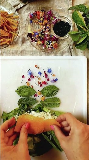 A spectacular spring roll recipe (full recipe in caption)