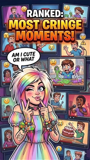 Ranked: Most Cringe Moments #cringe #ranking #shorts