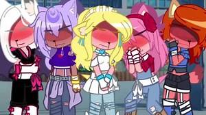 //~One Kiss😘~// Sonic Girls #gacha #gachalifememe #?gachlife💜 #sonic