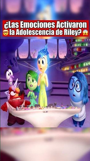 LAS EMOCIONES INICIARON LA PUBERTAD de RILEY en INTENSAMENTE 2 | DISNEY PIXAR