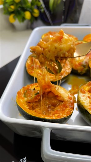 Here is the Cheesy loaded Gem Squash Recipe! | Pearl Sechele