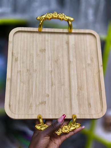 Stylish Acrylic and Wooden Trays for Your Home