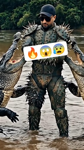 Man vs Crocodiles 😱🔥 | Unbelievable Moment #crocodile #attack #wildlife #animals #shorts #viral