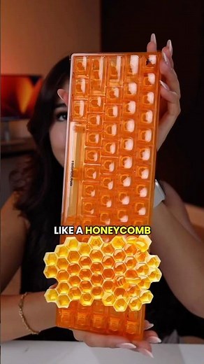 Real AI honey keyboard!? #honeykeyboard #aihoneykeybpard