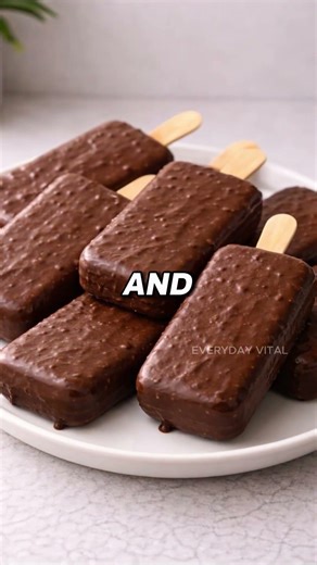 Healthy Magnum Ice Cream?! 🍫🍦 High Protein & Insanely Delicious! #healthydessert #recipe