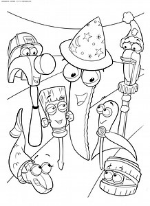 Handy Manny Coloring Page