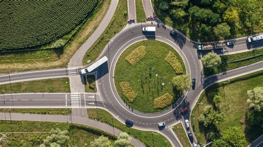 Roundabouts replace traffic circles in Ohio for increased safety