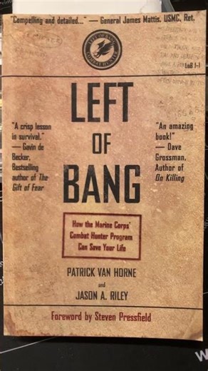 LEFT OF BANG by Patrick Van Horne and Jason A. Riley