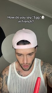 Œuf 🥚/Œufs 🥚🥚🥚easy no ?😈🤣 #learn #french #humo #languages | Jeremy Jey