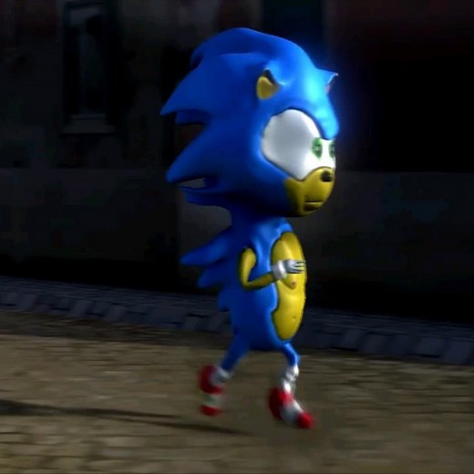 Eggman Beats Sonic #shorts