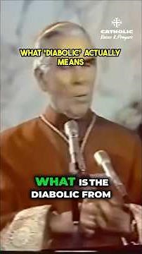 The Diabolic: How Evil Destroys Unity | Bishop Fulton Sheen