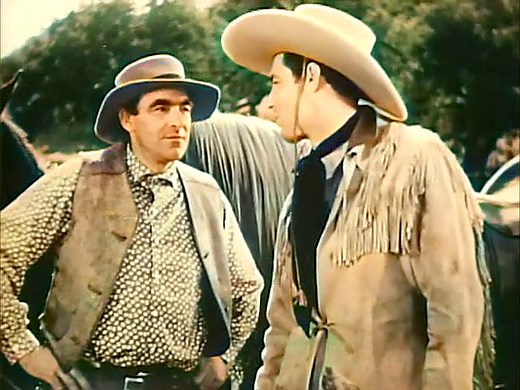 Winners of the West 1940 colorized cliffhanger serial (Dick Foran)