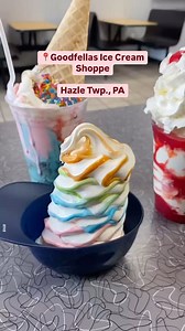 Visit Goodfellas Ice Cream Shoppe in Hazle Twp. for a variety of ice cream creations served in a space decorated with mobster movie memorabilia! The unique shop is known for their specialty cones and sundaes, ice cream nachos, flavor bursts and more. 🍦 #DiscoverNEPA | DiscoverNEPA