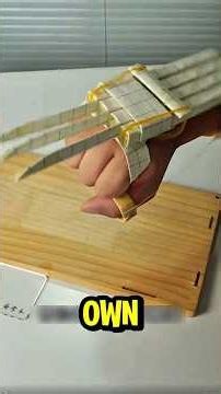 Easy DIY Paper Wolverine Claws Tutorial #shorts