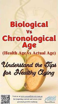 Real Age vs Health Age: Understand the tips for Health Aging (Shorts)
