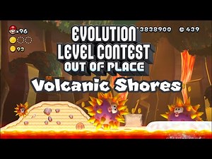 NSMBU Custom Level Showcase: Volcanic Shores