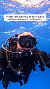 The biggest lie in recreational diving? Every agency teaches it. Two divers. Together. Watching each other. Redundancy. Safety. In theory, it’s flawless. In real-world recreational diving? It’s often fragile at best. Here’s what I see constantly as an instructor and guide: Two divers get paired. They’ve never dived together. Different experience levels. Different awareness. Underwater, they’re “near” each other… but not actually monitoring anything. One stops for a photo. The other drifts. Visib